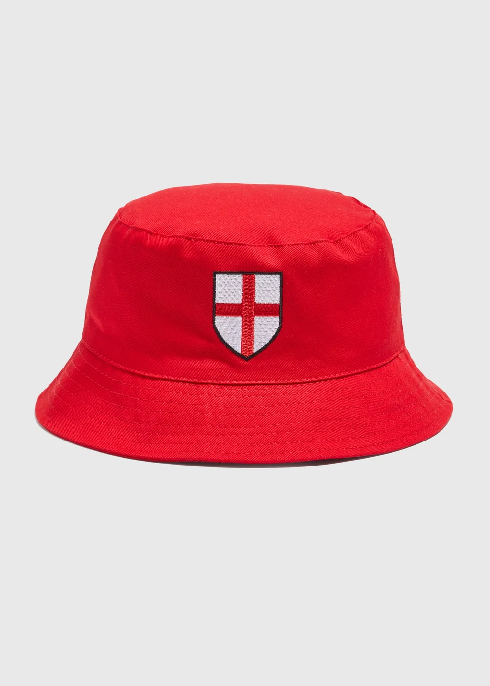 Red England Bucket Hat - Small/Medium Image 1