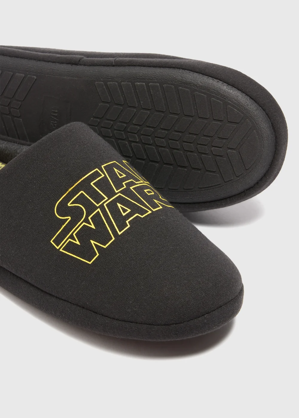 Star Wars Charcoal Slippers - Size 7 - 8 Image 2