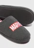 Marvel Grey Slippers - Size 7 - 8 Image 2