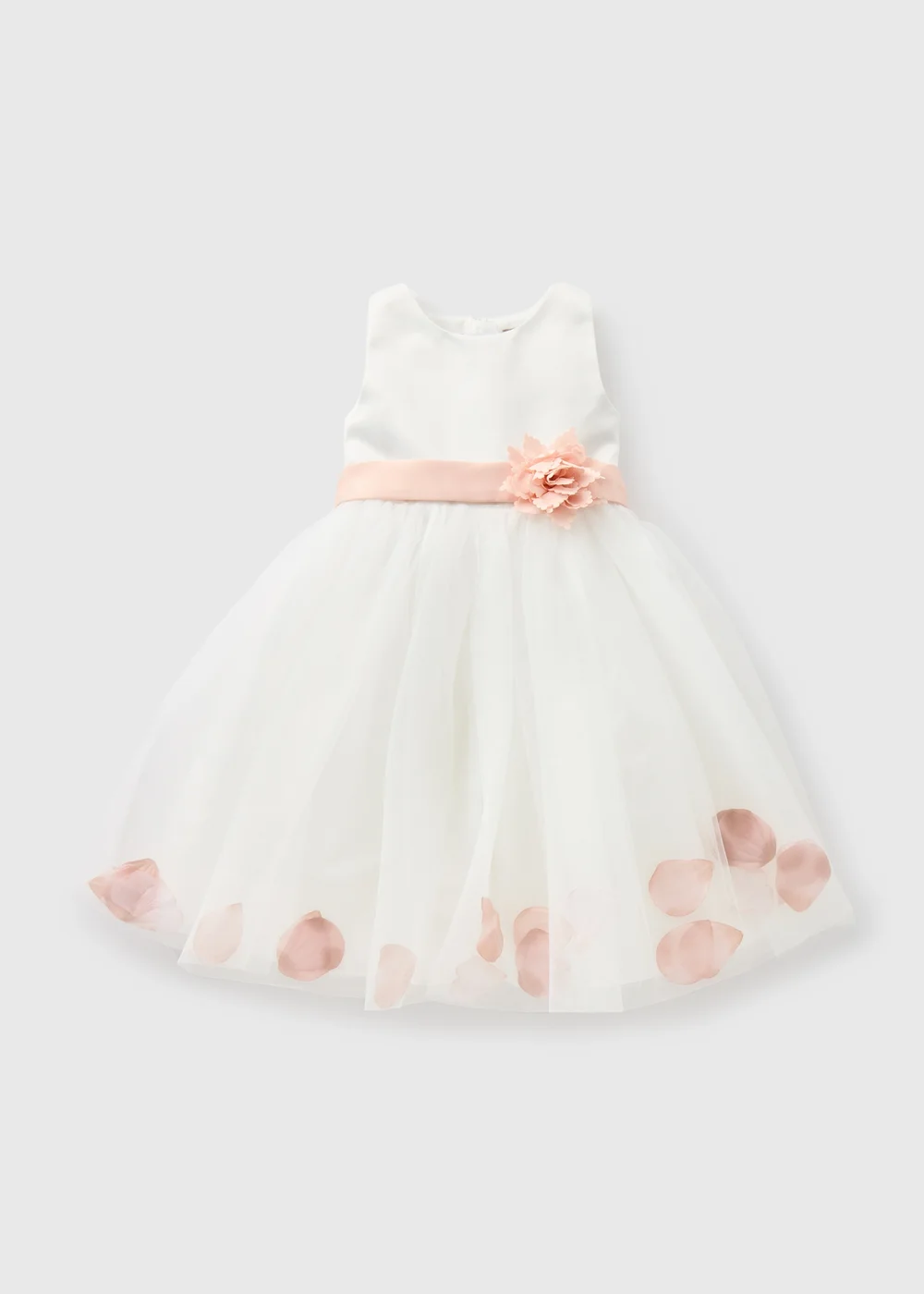 Girls Ivory Bridesmaid Dress (1-10yrs) - 1-1.5 Yrs | Matalan Girls Ivory Bridesmaid Dress (1-10yrs) - 1-1.5 Yrs | Matalan