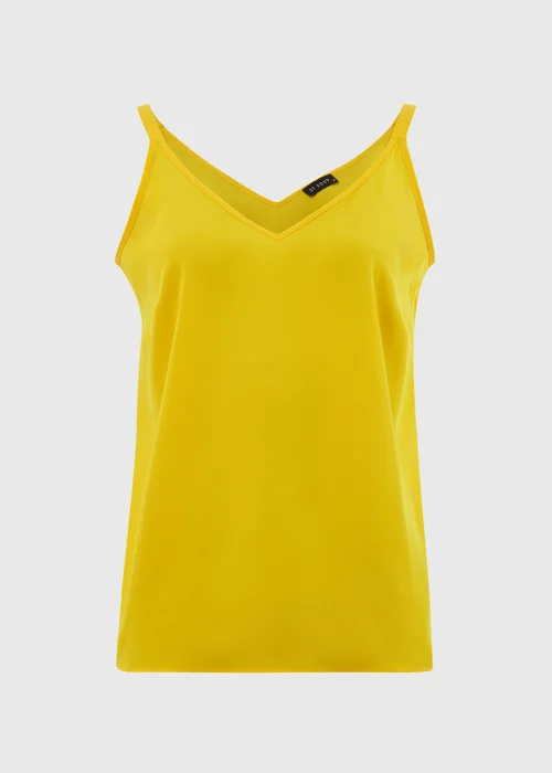 Et Vous Yellow Plain Cami Top - 8 Image 5