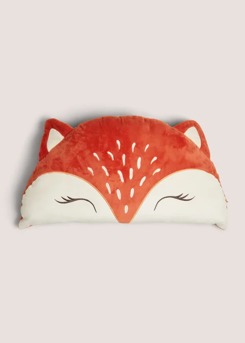 Orange Fox Fleece Cushion (90cm x 40cm) Image 1