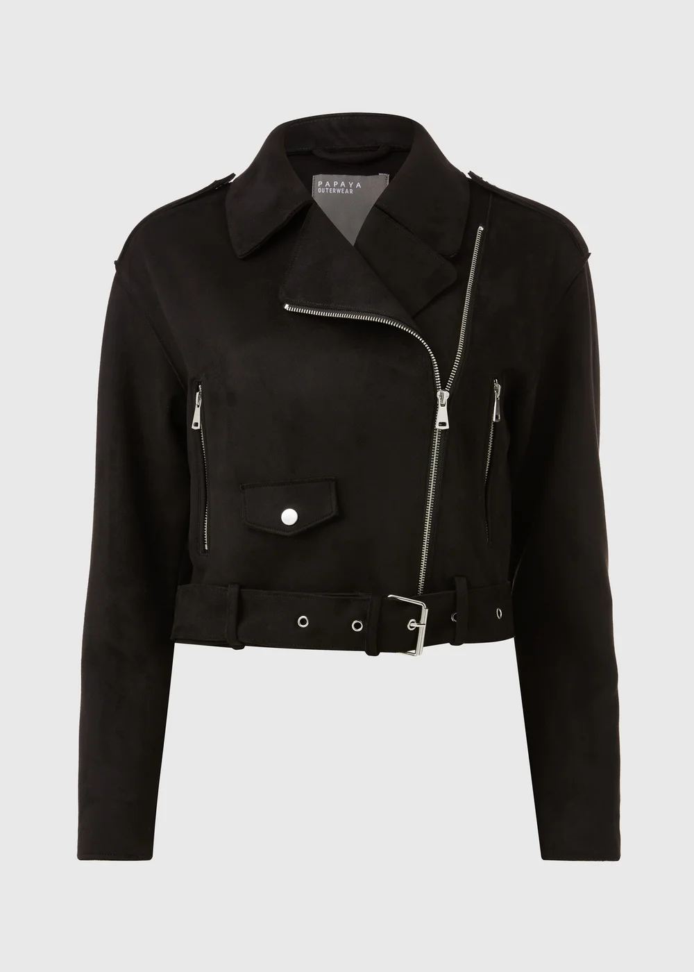 Black Biker Jacket - 8 Image 5