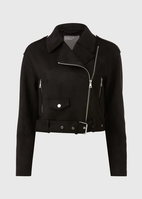 Black Biker Jacket - 8 Image 5
