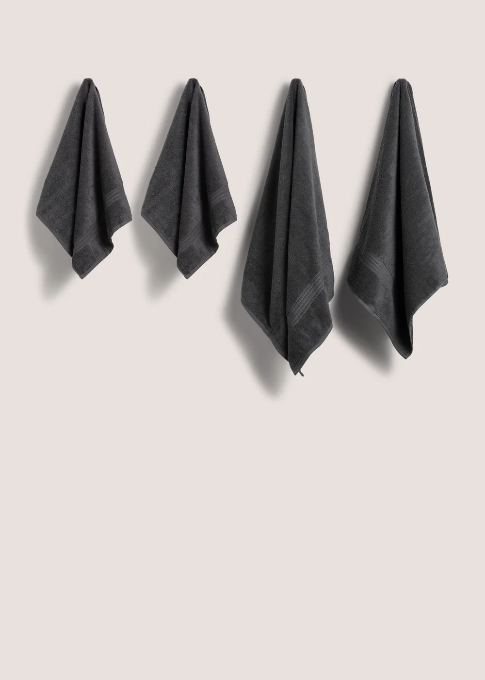 4 Set Grey Hand & Bath Bundle Image 1