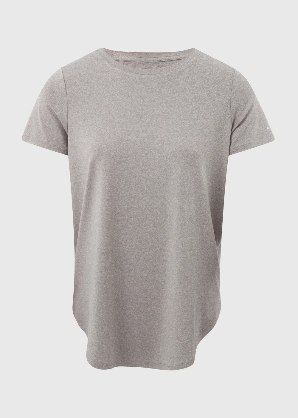 Souluxe Grey Longline T-Shirt - S Image 5