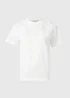 White Cutwork Design T-Shirt - Size 8 Image 5