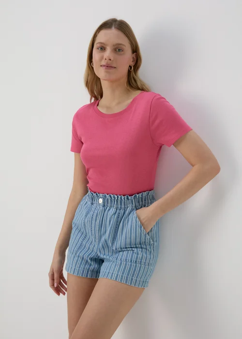 Pink Plain Top - 8 Image 1