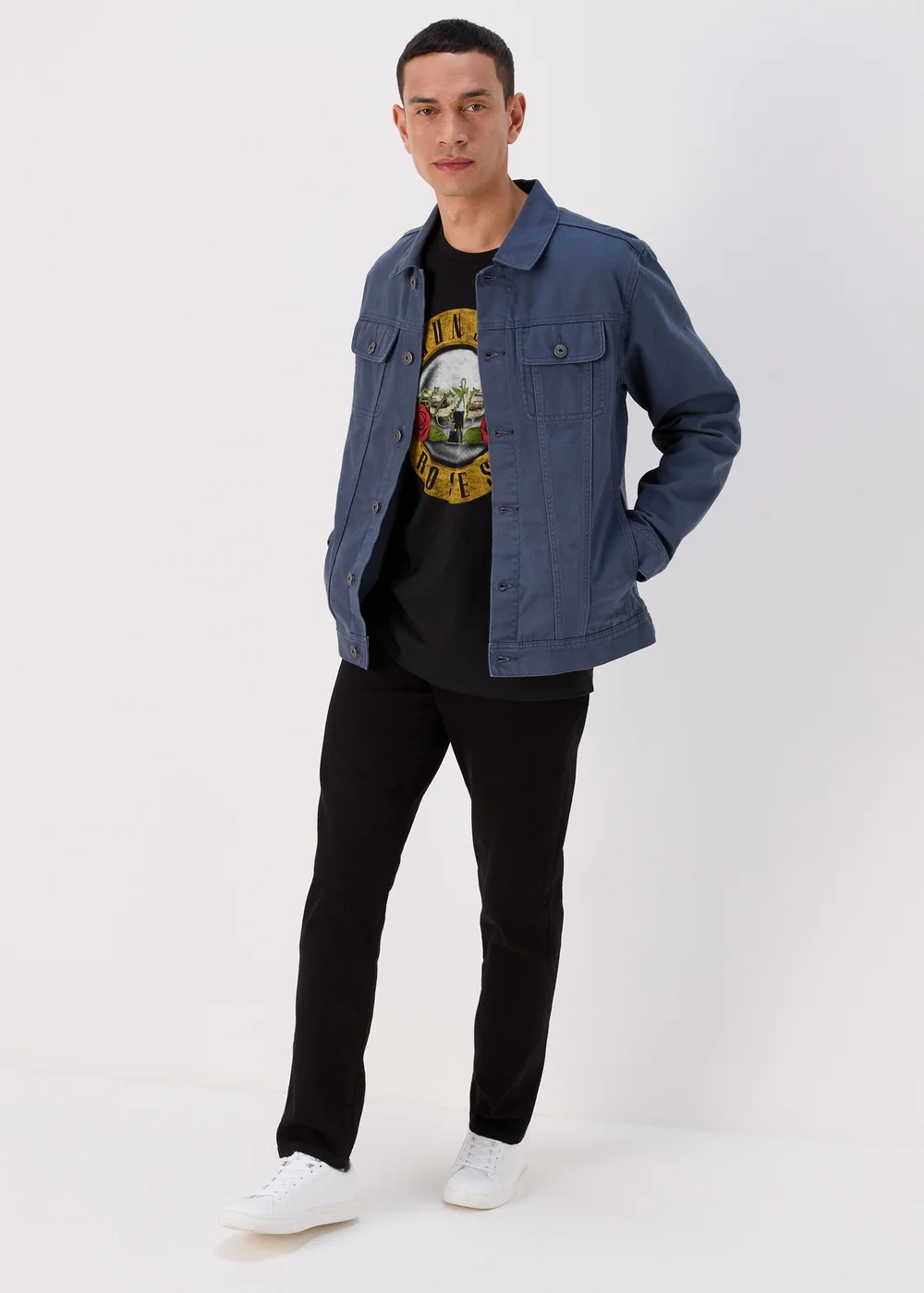 Black Gun & Roses Vest - S Image 4