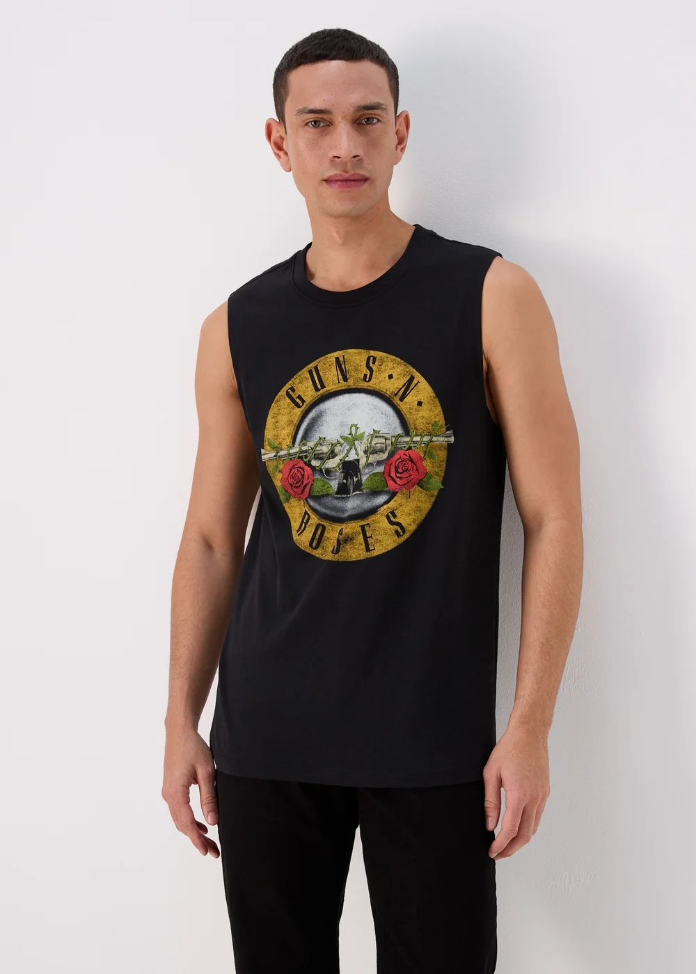 Black Gun & Roses Vest - S Image 3
