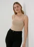 Brown Cami Top - Size 8 Image 1
