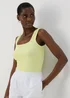Lime Short Vest - Size 8 Image 1