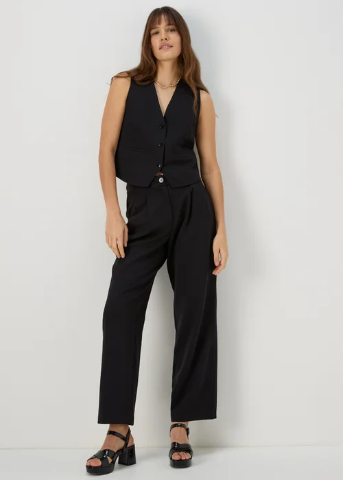 Et Vous Black Wide Leg Trousers - 8 Image 1