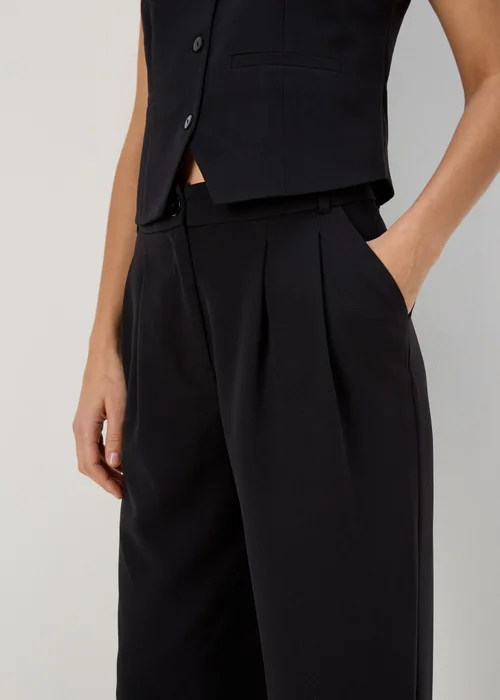 Et Vous Black Wide Leg Trousers - 8 Image 3