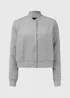 Et Vous Grey Textured Bomber Jacket - 8 Image 5
