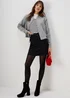 Et Vous Grey Textured Bomber Jacket - 8 Image 4