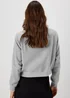 Et Vous Grey Textured Bomber Jacket - 8 Image 2