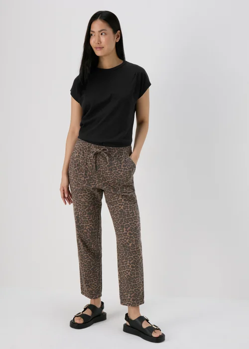 Black Plain Relaxed Fit T-Shirt - S Image 4