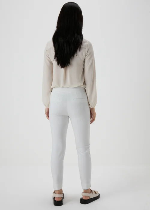 Et Vous White Capri Trousers - 8 Image 2