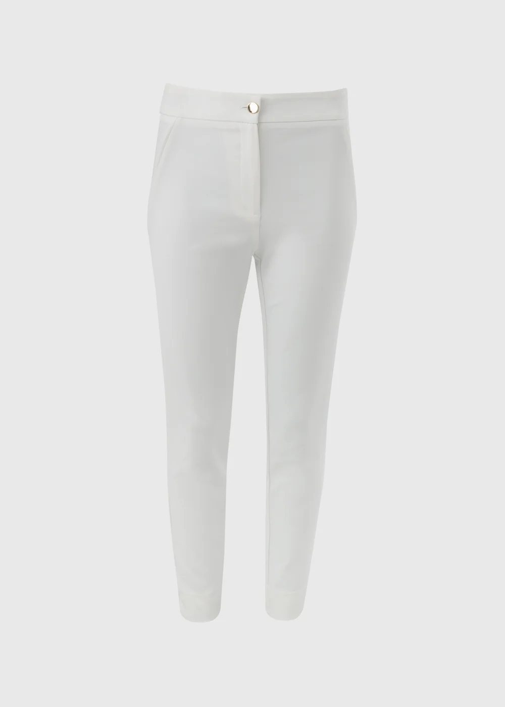Et Vous White Capri Trousers - 8 Image 5