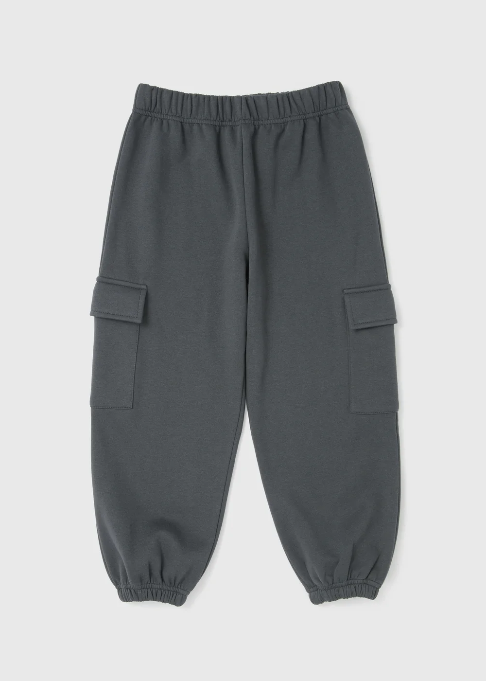 Girls Grey Utility Joggers (7-15yrs) - 8 Yrs Image 1