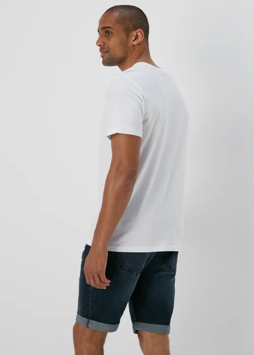 Dark Wash Stretch Denim Shorts - 30 Image 2