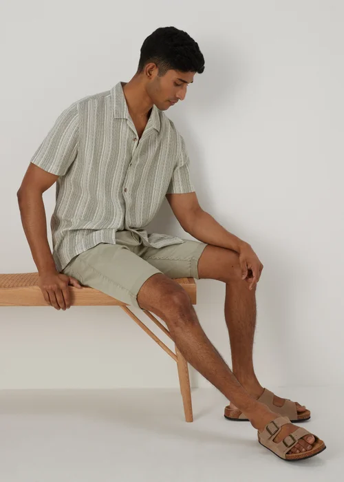 Sage Garment Dyed Shorts - 30 Image 1