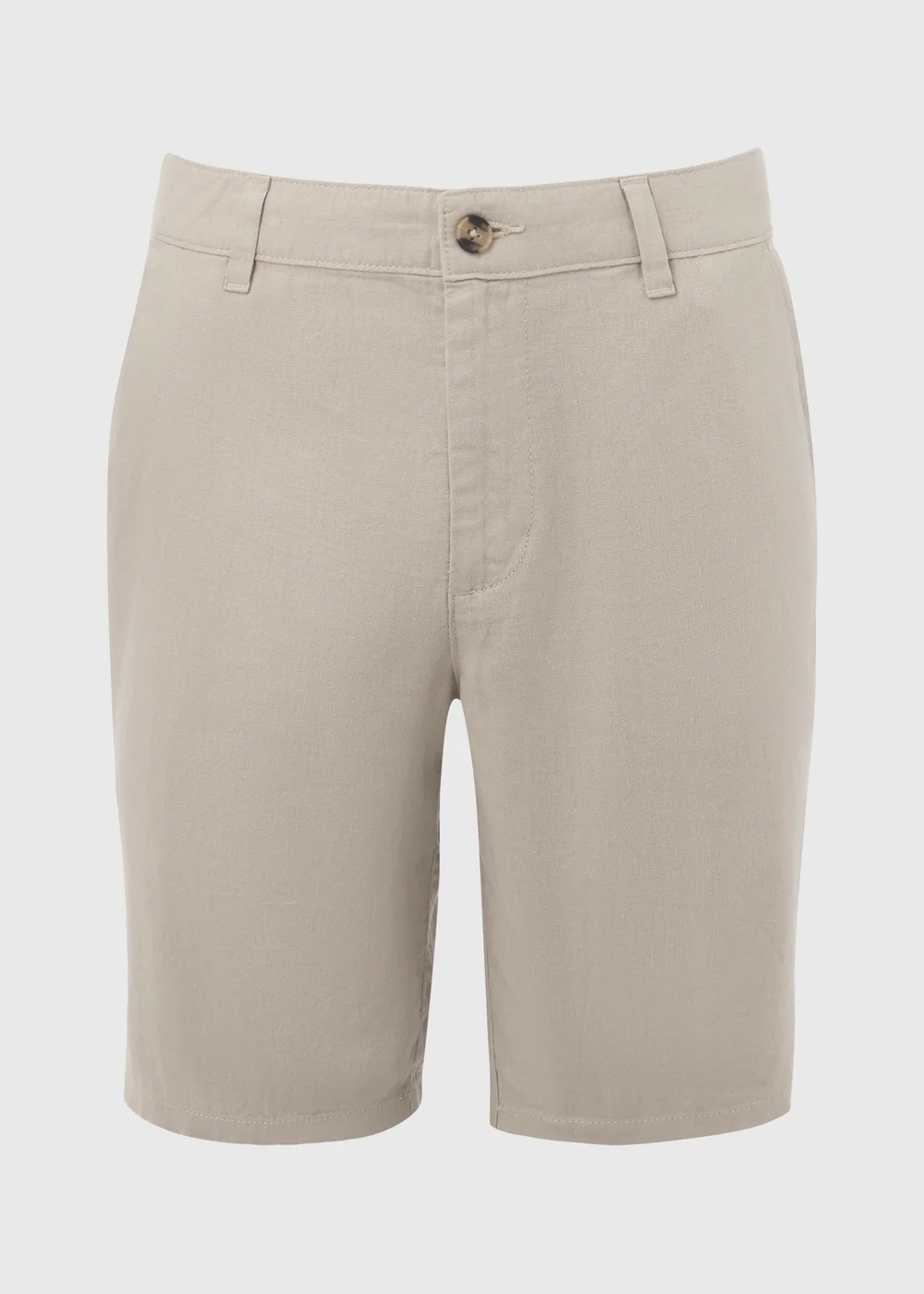 Stone Linen Chino Shorts - 30 Image 5