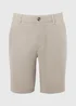 Stone Linen Chino Shorts - 30 Image 5