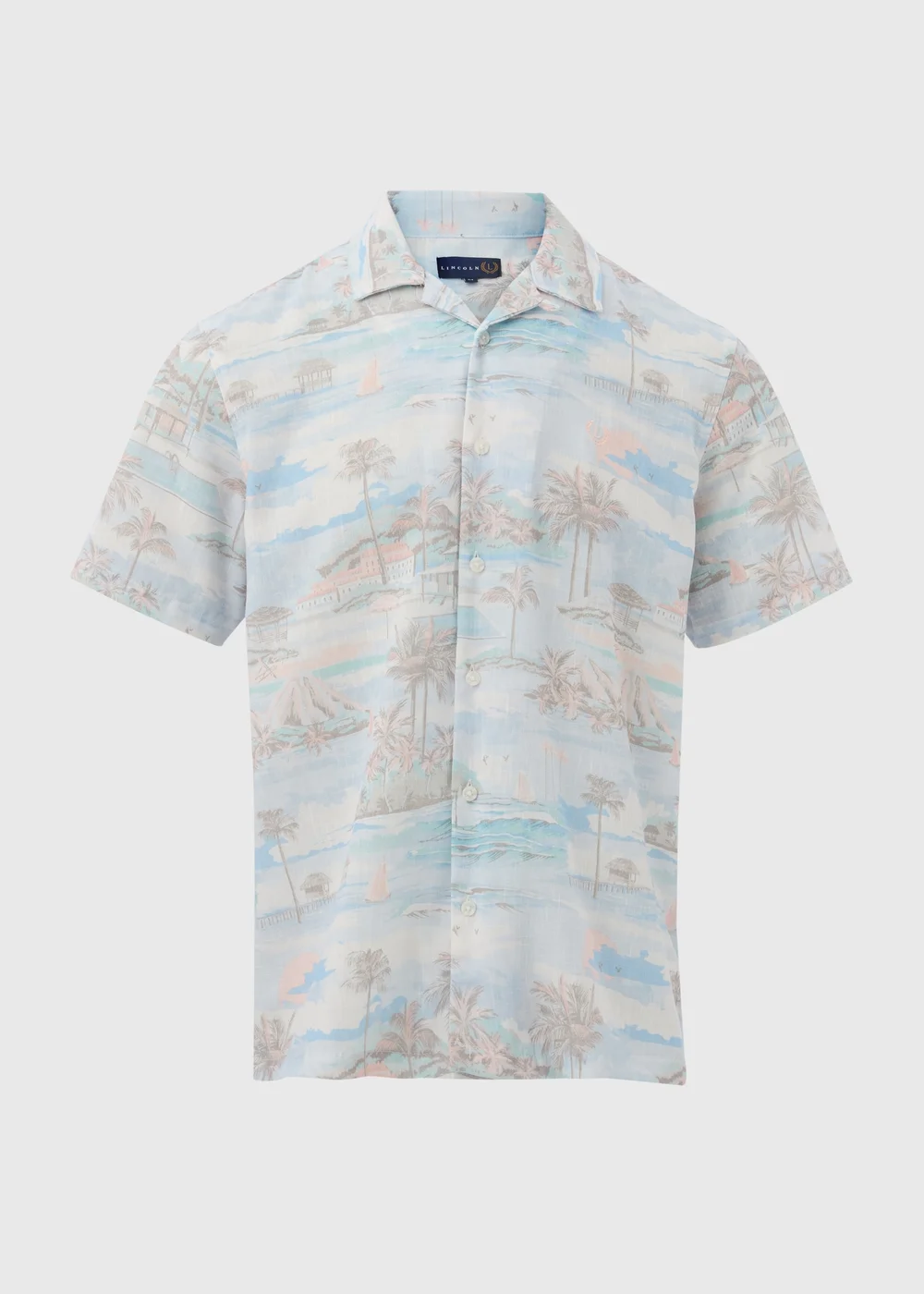 Lincoln Multicolour Island Print Shirt - S Image 5
