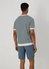 Blue Linen Chino Shorts - 30 Image 2