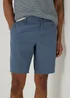 Blue Linen Chino Shorts - 30 Image 3