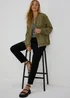 Papaya Petite Khaki Soft Bomber - 6 Image 4