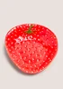 Red Strawberry Bowl (19cm x 19cm x 6.5cm) Image 1