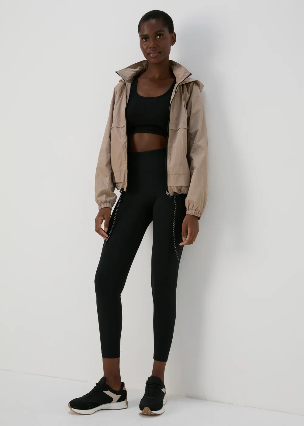 Souluxe Beige Rain Jacket - 8 Image 4