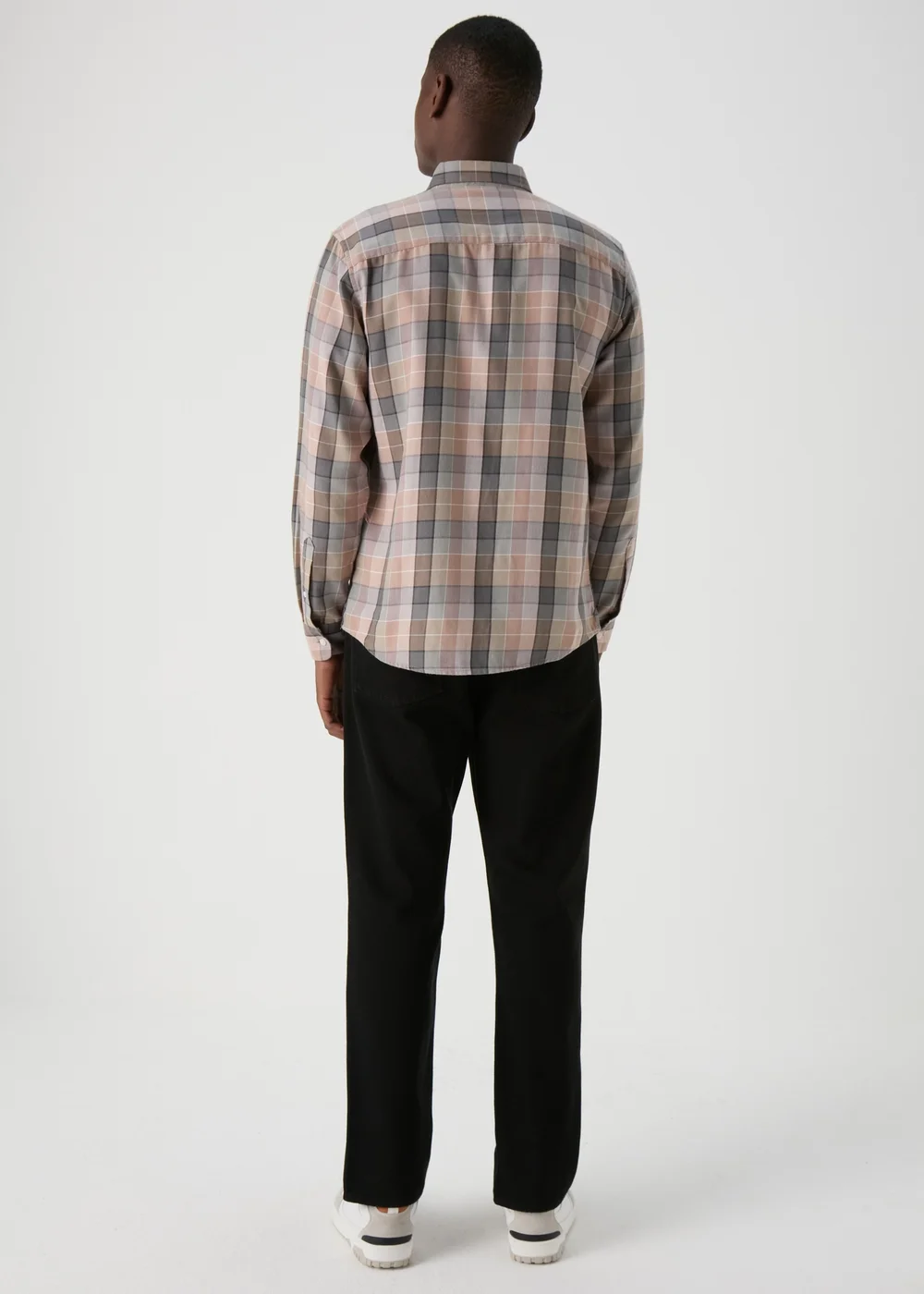 Black Washed Straight Fit Jeans - 30 R Image 2