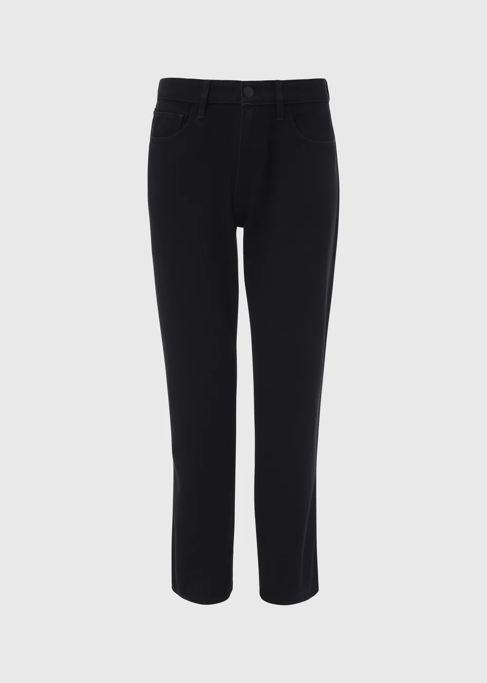 Black Washed Straight Fit Jeans - 30 R Image 5