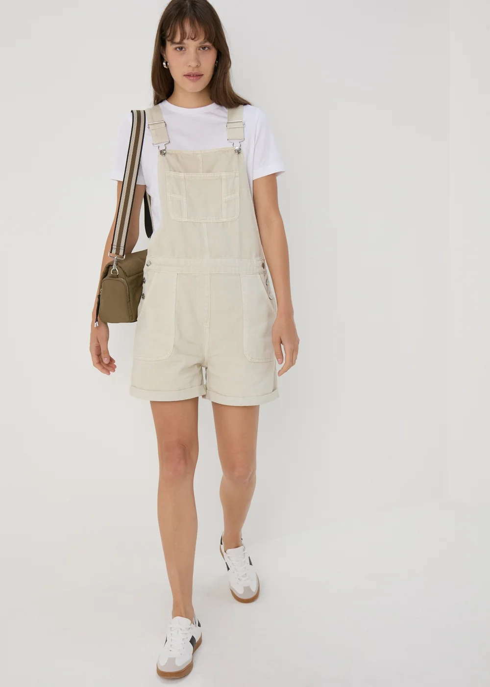 Ecru Denim Playsuit - 8 Image 4