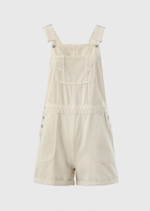 Ecru Denim Playsuit - 8 Image 5