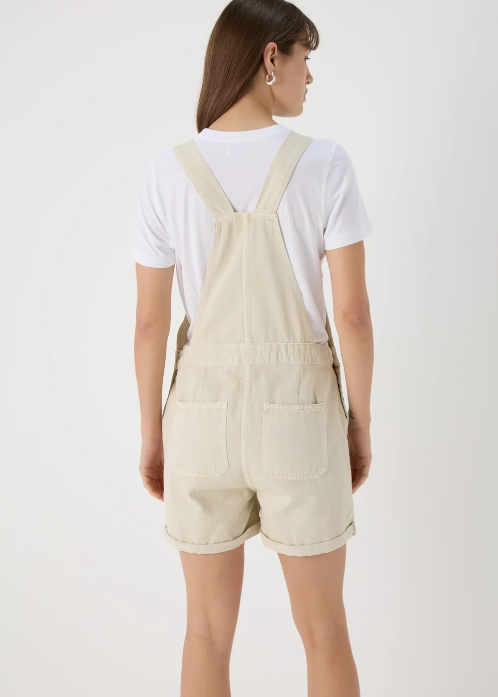 Ecru Denim Playsuit - 8 Image 2