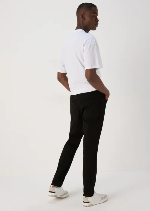Black Denim Comfort Fit Jeans - 30 Waist Regular Image 2