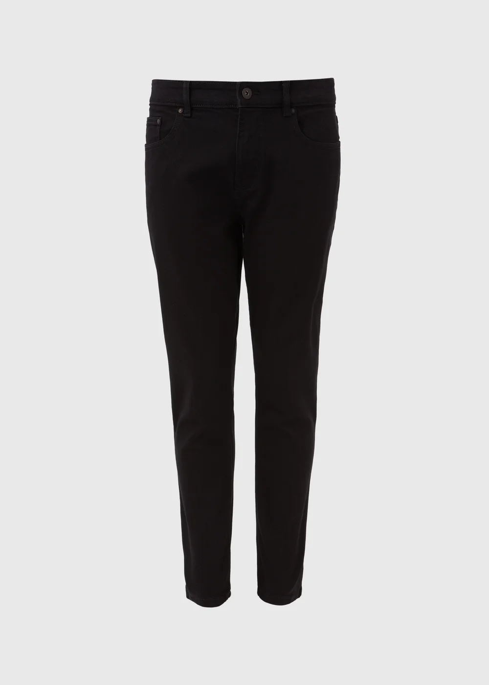 Black Denim Comfort Fit Jeans - 30 Waist Regular Image 5