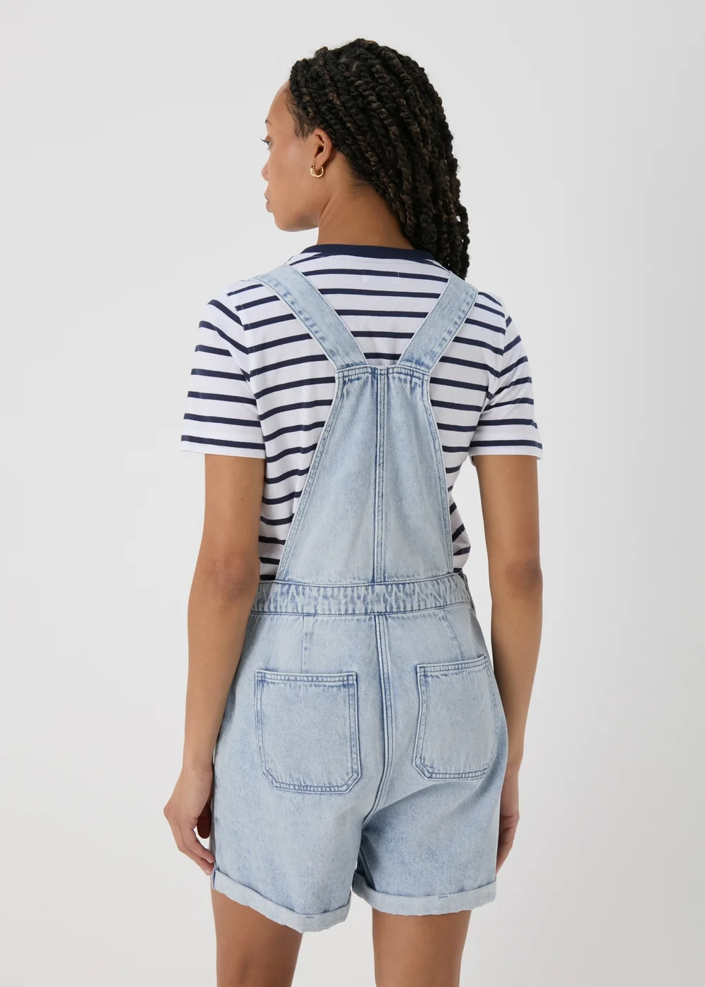 Lightwash Denim Playsuit - 8 Image 2