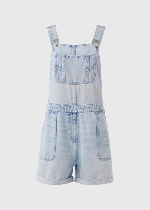 Lightwash Denim Playsuit - 8 Image 5