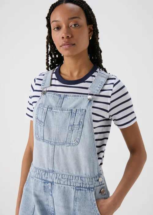 Lightwash Denim Playsuit - 8 Image 3