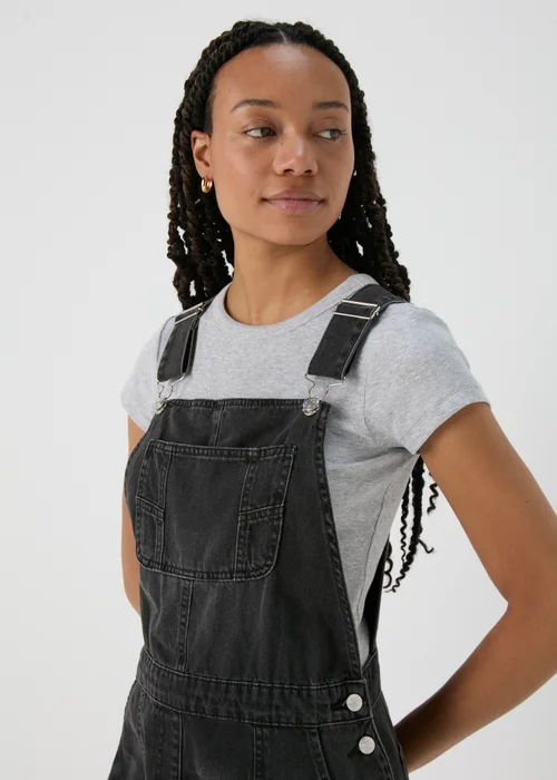 Black Denim Playsuit - 8 Image 3