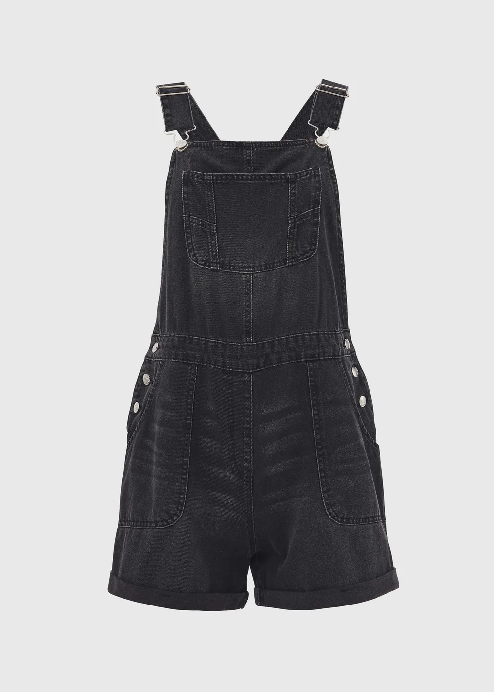 Black Denim Playsuit - 8 Image 5