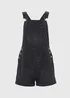 Black Denim Playsuit - 8 Image 5