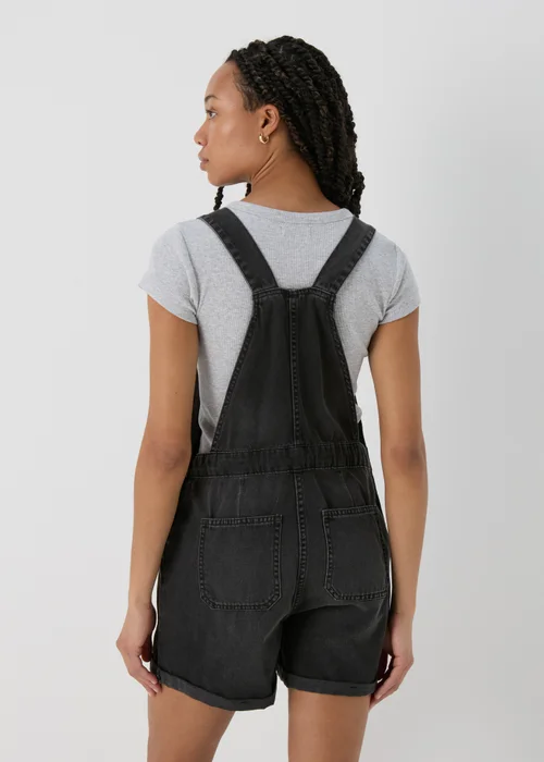 Black Denim Playsuit - 8 Image 2