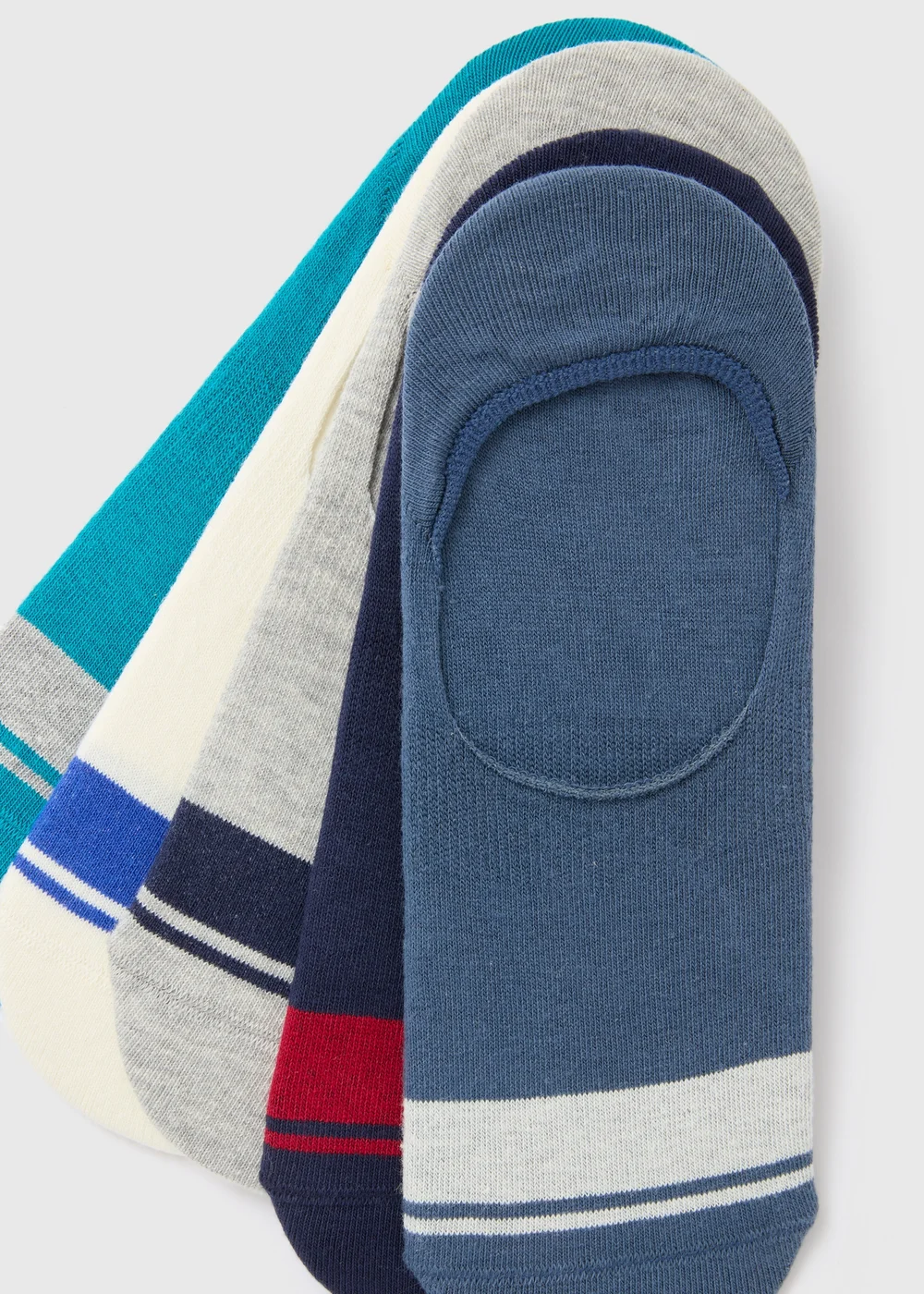 5 Pack Invisible Design Socks - Sizes 6 - 8.5 Image 2